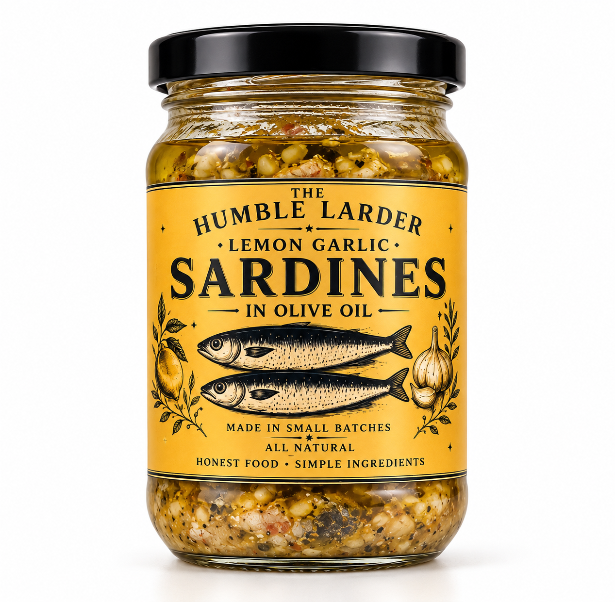 Sardines in Lemon Garlic