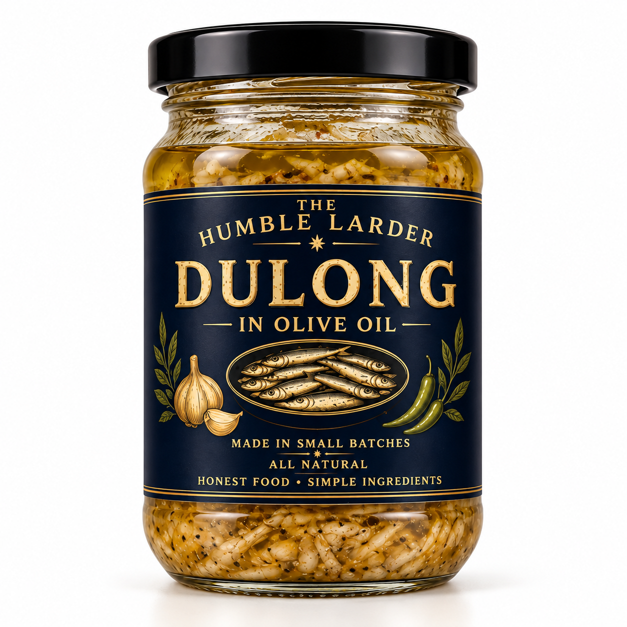 Dulong Fish in Olive Oil